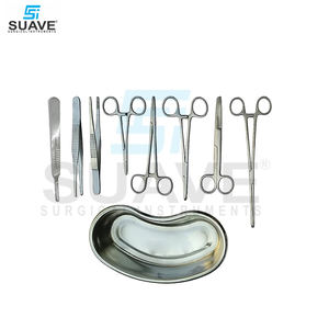 Durable superventas Tasa de fábrica mejor proveedor buen producto juegos de instrumentos de vestir por SUAVE SURGICAL INSTRUMENTS - Product Image 3