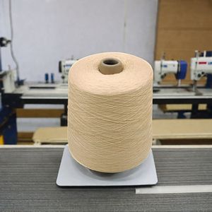 Hilo profesional de algodón 100% para extensión de cabello, fabricación de pelucas, costura, tejido, patrón crudo peinado, anillo de hilo hilado, antibacterias, respetuoso con el medio ambiente - Product Image 1