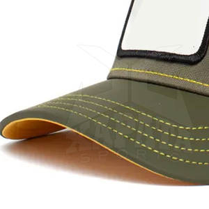 Chapeau de camionneur adulte personnalisé de marque privée vente directe d'usine tissu de toile de quantité minimale de commande bas décontracté et de voyage applicable - Product Image 5