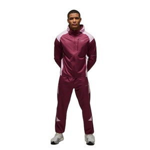 Ensemble de survêtement décontracté 2 pièces personnalisé pour homme : veste coupe-vent et pantalon droit de haute qualité, écologique, pour le sport et le streetwear - Product Image 1