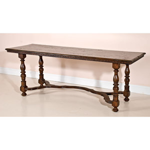 Antique Black Walnut Solid <b>Wood</b> Rectangular Library Writing <b>Desk</b> Distressed Finish 1-Year Warranty - Product Image 2