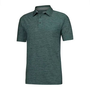 Vêtements de sport pour hommes derniers polos à la mode t-shirts demi-manches nouveau design polo uni solide polos de golf pour hommes - Product Image 2