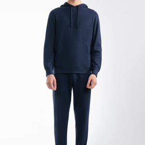 OEM Wholesale Solid <b>Lined</b> <b>Fleece</b> <b>Hoodie</b> Custom Contract Stitch Print Cotton <b>Hoodie</b> Regular Fit <b>Men's</b> Casual Funny Hoodies - Product Image 3