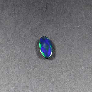 Natural Black Multi Fire <b>Opal</b> 11x6mm Oval Cabochon 1.00 Cts Gemstone Jewelry Making Custom Necklace Ishu Gems ET - Product Image 3