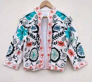 Attractive Hand Embroidered Suzani Jacket for Women Spring Bohemian Boho Women <b>Coat</b> Festival Special Gift - Product Image 6