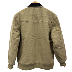 2026 Heavy Duck Canvas Work <strong>Jacket</strong> Vintage Quilted Cotton Bomber, Custom Patch Carpenter <strong>Chore</strong> <strong>Jacket</strong> - Product Image 2