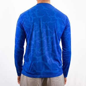 Custom Sublimation Man Fishing <b>Shirts</b> Long Sleeve Breathable Polyester Cotton Quick Dry <b>Camouflage</b> Waterproof Plus with Oem - Product Image 6
