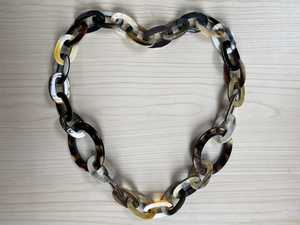 สร้อยคอทำมือจากเขาควาย หรูหรา เป็นมิตรกับสิ่งแวดล้อม คุณภาพดีที่สุด งานฝีมือจากเขาธรรมชาติ ดีไซน์ทันสมัย โดย MN EXPORTS - Product Image 2