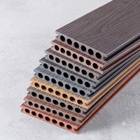 Planches de terrasse en composite bois-plastique (WPC) co-extrudées, imperméables, antidérapantes, pour jardin, terrasse et allée, usage intensif.