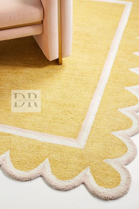 Bliss พรมทอมือสีเหลืองลายพื้นที่ประตูบ้านพรมทอมือสไตล์โบฮีเมียนสไตล์โมเดิร์นสไตล์เปอร์เซีย - Product Image 2