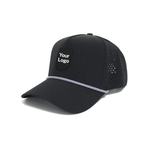 Gorra de Golf Impermeable Personalizada de Fábrica, 5 Paneles, Perforada con Láser, Logotipo de Goma Personalizado, Etiqueta Tejida Interna, Accesorios de Golf VN - Product Image 2