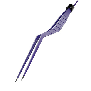 คีมผ่าตัดไฟฟ้าแบบไบโพลาร์ พร้อมปลายฉีดล้างเคลือบสำหรับศัลยกรรมหู คอ จมูก ระบบประสาท และหัวใจ ทำจากเหล็ก รวมสายไบโพลาร์ - Product Image 2