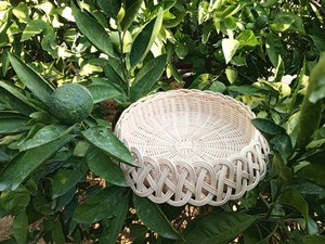 Eco-Friendly Natural Rattan <b>Square</b> <b>Basket</b> Wavy Woven Edges Handmade Storage <b>Baskets</b> Modern Multifunction Design Made Vietnam - Product Image 6