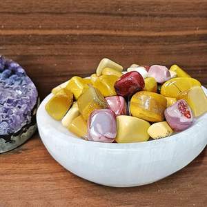 Cristaux naturels de jaspe Mookite pierres de guérison polies Reiki Chakra équilibrage énergétique pierres semi-précieuses - Product Image 4