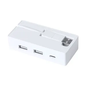 Bilkon Eco-friendly USB Hub Made of Recycled <b>ABS</b> for Promotional Gadgets - Product Image 1