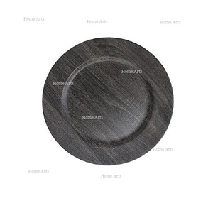 Assiette de présentation en bois au design classique, de forme ronde, de la plus haute qualité, fabriquée en Inde - Product Image 3