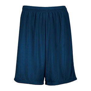 Pantalones cortos de gimnasio para hombre, de malla de alta calidad, con cordón elástico, cintura transpirable personalizada, color sólido, venta al por mayor - Product Image 1