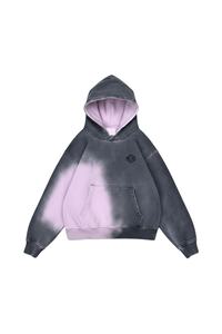 Trendy Unisex Tie Dye <b>Pullover</b> Hoodies Oversized Streetwear Hooded Sweatshirt Vintage Washed Colorful Hoodie For <b>Men</b> Women OEM - Product Image 2