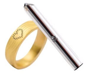 CNC Diamond Tools for Gold & Silver Jewelry Making 0.5mm-<b>3mm</b> Size 6mm Shank Size for Rings & Bangles - Product Image 2