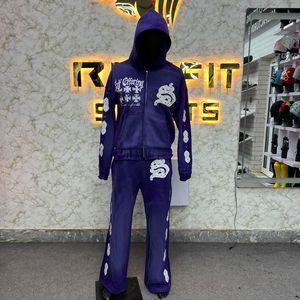 Survêtement à fermeture éclair à bas prix pour hommes, survêtement imprimé de qualité par le fabricant à la demande des clients, style unique, nouveau design, survêtements pour hommes - Product Image 3