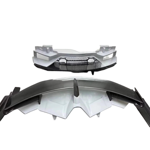 Kit de Modificación de Fibra de Carbono para Lamborghini LP700 LP720 Aventador SVJ, Parachoques Delantero, Parte Frontal - Product Image 6