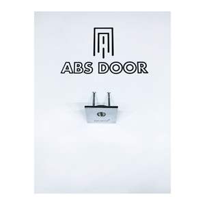 ABSDOOR - Placa de Puerta de Acero de Estilo Industrial, Color Plateado Brillante, con Función Protectora, Garantía de 1 Año, Fabricada en Turquía - Product Image 2