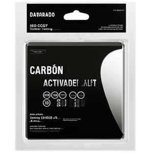 Inserto de Torneado Indexable ISO CCGT 060204F-ALHF7, Color Plateado, Diámetro del Orificio 2.8mm, Paquete de 10 para Herramientas de Torneado - Product Image 2