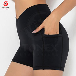 Shorts de sport pour femmes |   Shorts de sport respirants et confortables à séchage rapide |   Vêtements de sport légers à taille élastique - Product Image 4