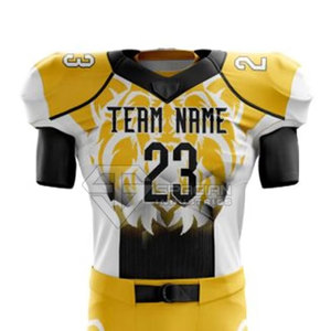 Uniformes de Fútbol Americano Personalizados de Alta Calidad, 100% Poliéster, para Jugadores Deportivos, Mejores Estilos para Venta en Línea - Product Image 4