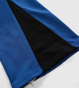 Pantalons pour hommes imprimés DTG lavés Nouveaux pantalons évasés décontractés pour hommes Bonne qualité Meilleur pantalon de survêtement évasé de couleur unie fait à la main - Product Image 6