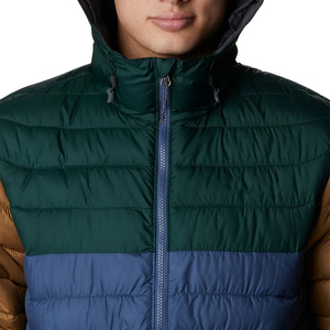 Veste matelassée pour homme de haute qualité, logo personnalisé, coupe ajustée, décontractée, tendance hivernale, chaude, matelassée, pour homme - Product Image 3