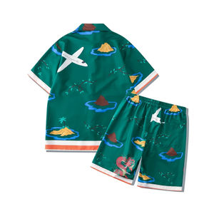 Short de plage décontracté en polyester pour homme, ensemble pour couple, design personnalisable, respirant, grande taille, pour l'hiver - Product Image 2