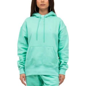 Sweat à capuche surdimensionné pour femmes minimaliste couleur unie pull sweat capuche élégant Baggy Fit pour l'hiver mode porter des sweats à capuche - Product Image 3