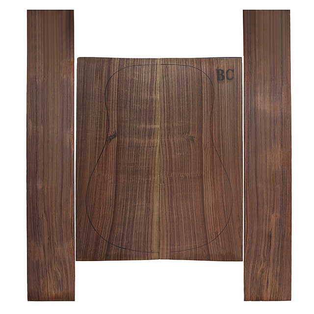 High Quality Guitar Back & Side Solid Rosewood DIY Musical Instrument All Solid Classical Guitar Material
