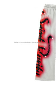 Respirant Logo personnalisé poids lourd 600 GSM 100% coton blanc pull Boxy Baggy sweat à capuche et pantalons de survêtement survêtement survêtements - Product Image 6