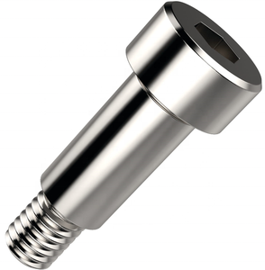 Boulon d'épaule en acier inoxydable et aluminium, usiné avec précision, fixation industrielle, équipement automobile, usage intensif - Product Image 2