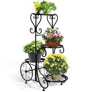 High Quality Metal Wire flower pot Stand customize finished for Home & Garden Decoration at Cheap Price from India