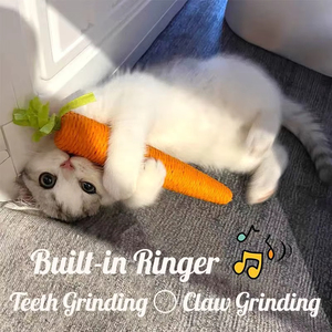 Vente en gros de jouets interactifs et sains pour animaux domestiques Jouet de lapin tressé amusant pour le nettoyage des dents de chien et de chat Jouet à mâcher sûr - Product Image 4