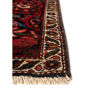 Alfombra Grande de Lana Anudada a Mano Aalam, Diseño Abstracto con Medallón Rojo Naranja, Rectangular, para el Hogar, Modelo PAEM-407, para Entrada, Pasillo, Sala de Estar - Product Image 4