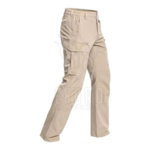 Diseña Tus Propios Pantalones Tácticos Personalizados para Hombre, Fabricante OEM, Pantalones Casuales de Lona con Botones, Alta Calidad para Venta en Línea - Product Image 1