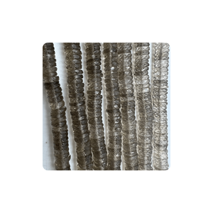 Wholesale 14 Inches Black 5-6 Natural Smokey Quartz Faceted <b>Heishi</b> Shape Premium Quality Stone <b>Beads</b> for Jewelry Making - Product Image 3