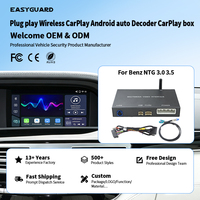 EASYGUARD Boîtier décodeur CarPlay sans fil Plug & Play pour Mercedes Benz CL W221 Classe S 06-09 Classe CL 10-12