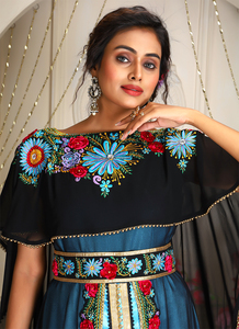 Kaftan islámico marroquí moderno para mujer Vestido de playa largo hasta el suelo con suministro ODM de manga larga transpirable - Product Image 2