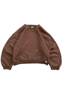 Comfortable Men's Everyday <b>Crewneck</b> 100% Cotton Fleece Solid Soft and Durable for Winter Embroidered Relaxed Days - Product Image 2