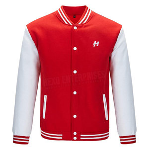 Chaquetas Letterman para Hombre, Estilo Urbano, Cómodas, Deportivas, Cuello Alto, Tejido de Lana, Transpirables, de Alta Calidad, Nueva Llegada - Product Image 1