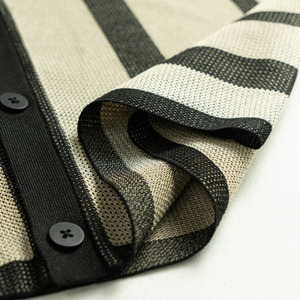 Venta al por mayor juvenil diseño original logotipo personalizado diseño Oem verano Polo cuello Jacquard hombres algodón tejido camiseta cárdigan suéter - Product Image 5