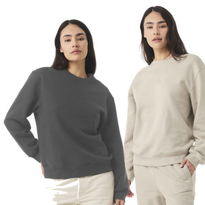 Sudadera Unisex BELLA + CANVAS 4711, 100% Algodón, Felpa de Invierno, Hombros Caídos, Logotipo Personalizado, Impresión Digital - Product Image 4