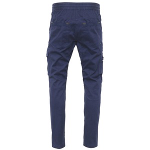 Pantalones de Trabajo para Hombre, de Algodón y Elastano, Estilo Informal, con Cintura Elástica, Cordón Ajustable, Pierna Ajustada, Impermeables - Product Image 6