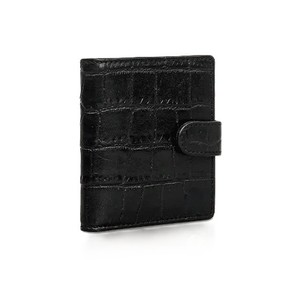 Men's Premium Quality Short Leather <b>Wallets</b> Open Closure Type with Polyester Lining Credit <b>Card</b> Holder <b>RFID</b> Blocking - Product Image 1