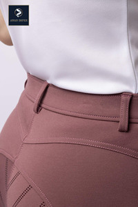Pantalones de equitación de asiento completo de silicona personalizados de cintura alta ecuestres más vendidos - Product Image 4